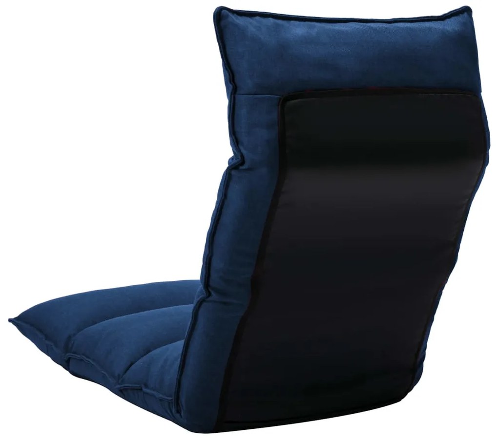 Colchão dobrável tecido azul
