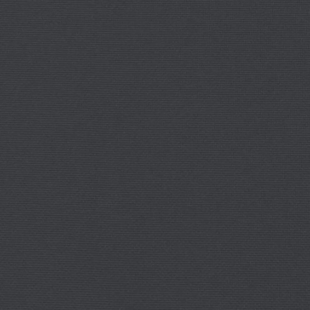 Almofadão p/ banco de jardim 120x50x7 cm tecido oxford preto