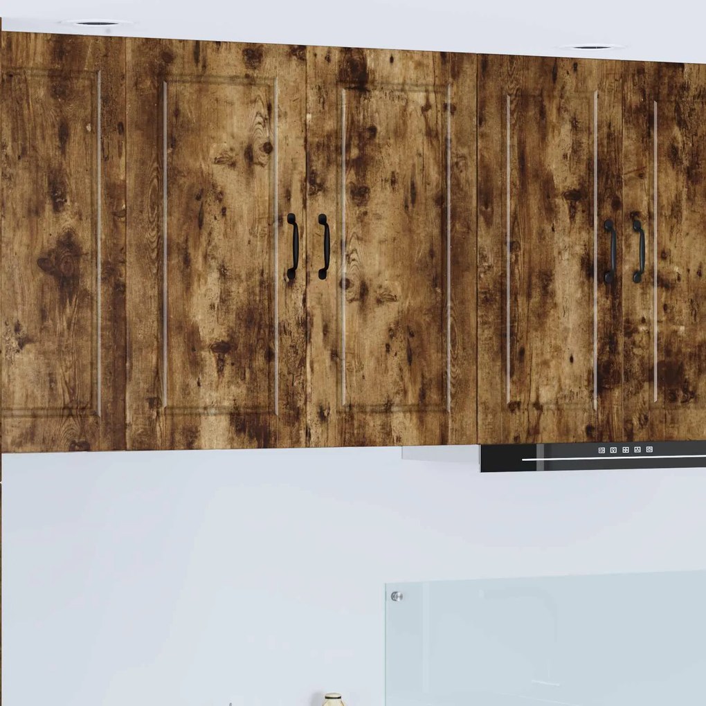 vidaXL Armário de Cozinha com porta Carvalho Defumado 80 x 31 x 80 cm