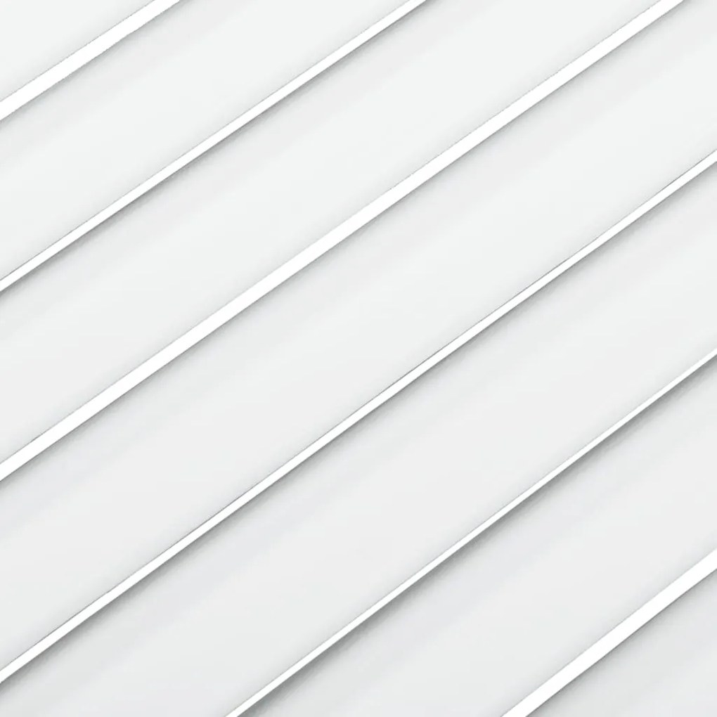 Portas de armário 4 pcs design de persiana pinho maciço branco