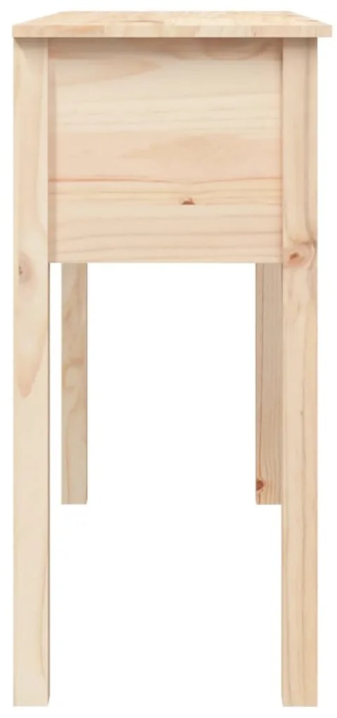 Mesa consola 100x35x75 cm madeira de pinho maciço