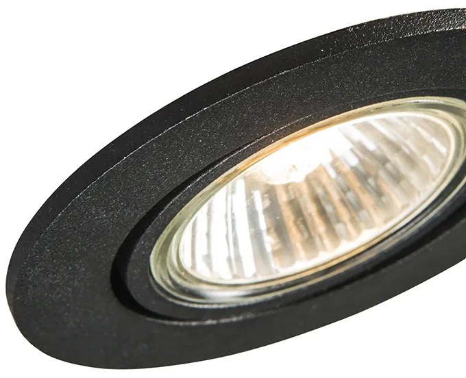 Downlight moderno preto inclinável - Cisco Design,Moderno