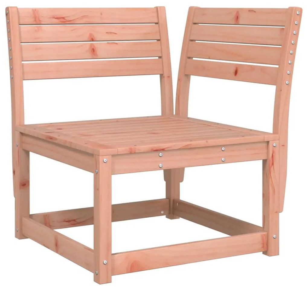 5 pcs conjunto de sofás para jardim madeira de douglas maciça