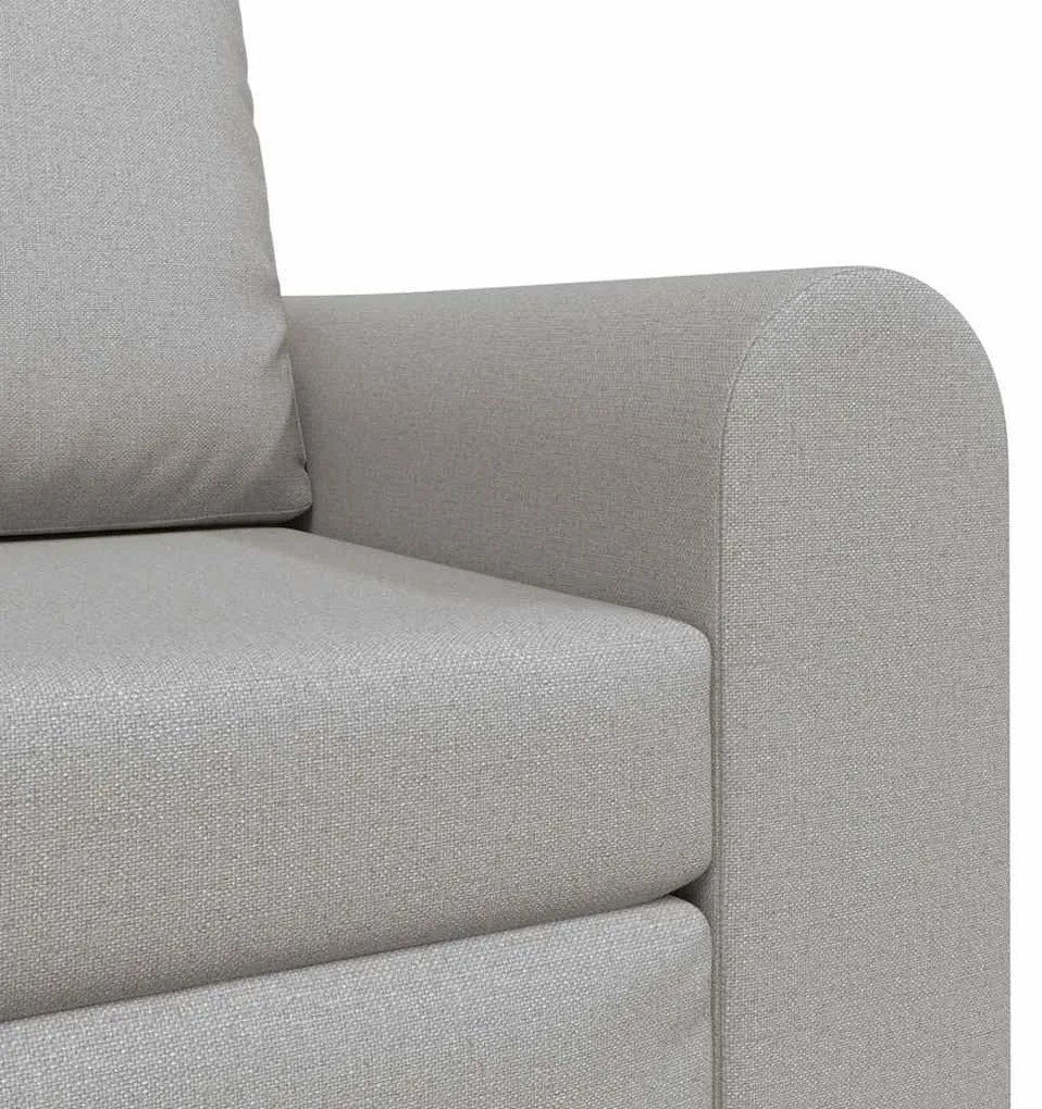 Sofá-Cama de Chão 2-em-1 Cinzento Nuvem 98x71x83 cm Tecido