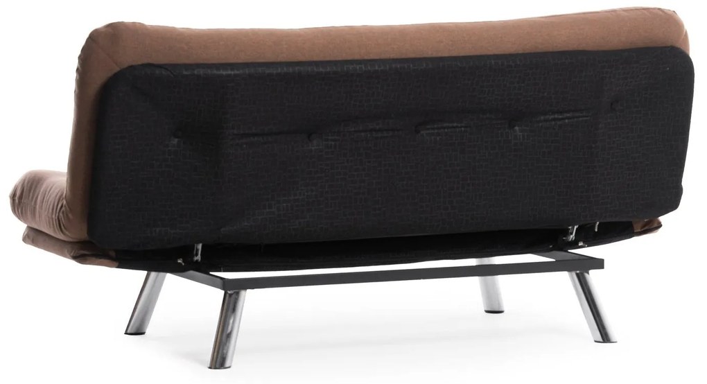 Sofá-Cama 3 Lugares Misa – Castanho Claro – 180x110 cm