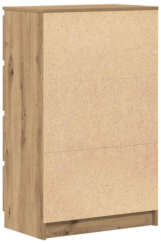 Aparador 60x35x98,5 cm derivados madeira cor carvalho artisiano