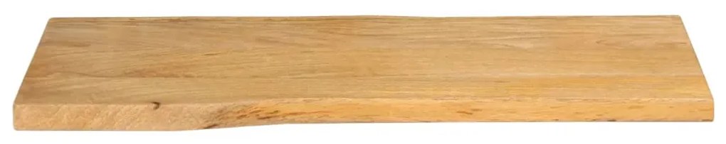 Tampo de mesa c/ borda viva 100x40x3,8 cm mangueira maciça