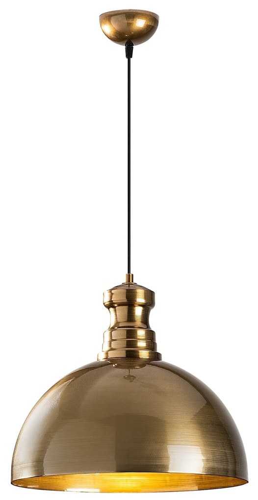 Chandelier Berceste – Dourado – 40 x 40 cm