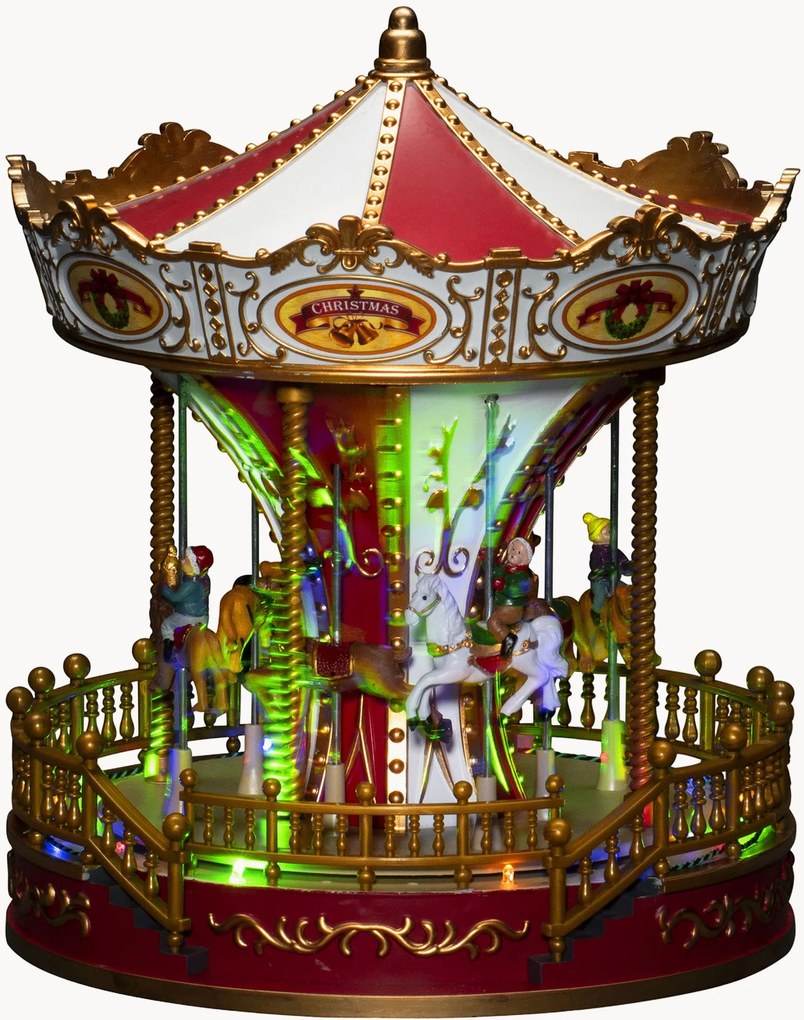 Decoração de Natal LED Carousel