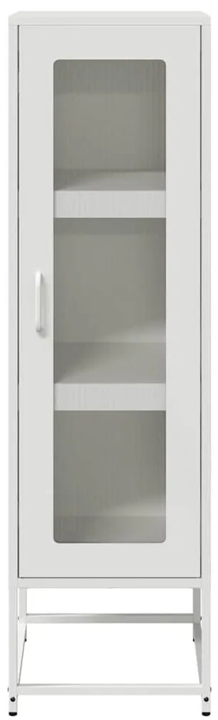 Móvel alto 36x39x123 cm aço laminado a frio branco