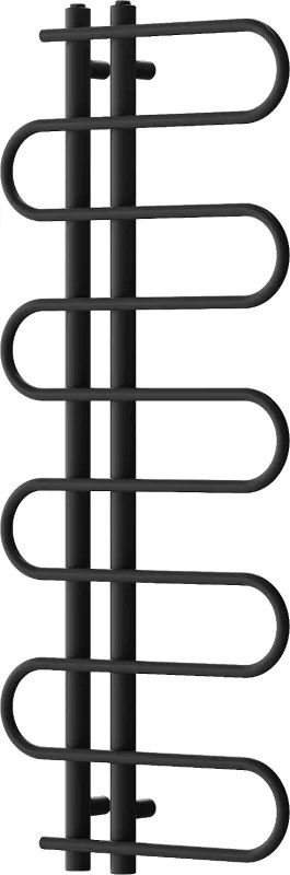Mexen Kiso radiador decorativo de casa de banho 1250 x 500 mm, 256 W, preto - W114-1250-500-00-70