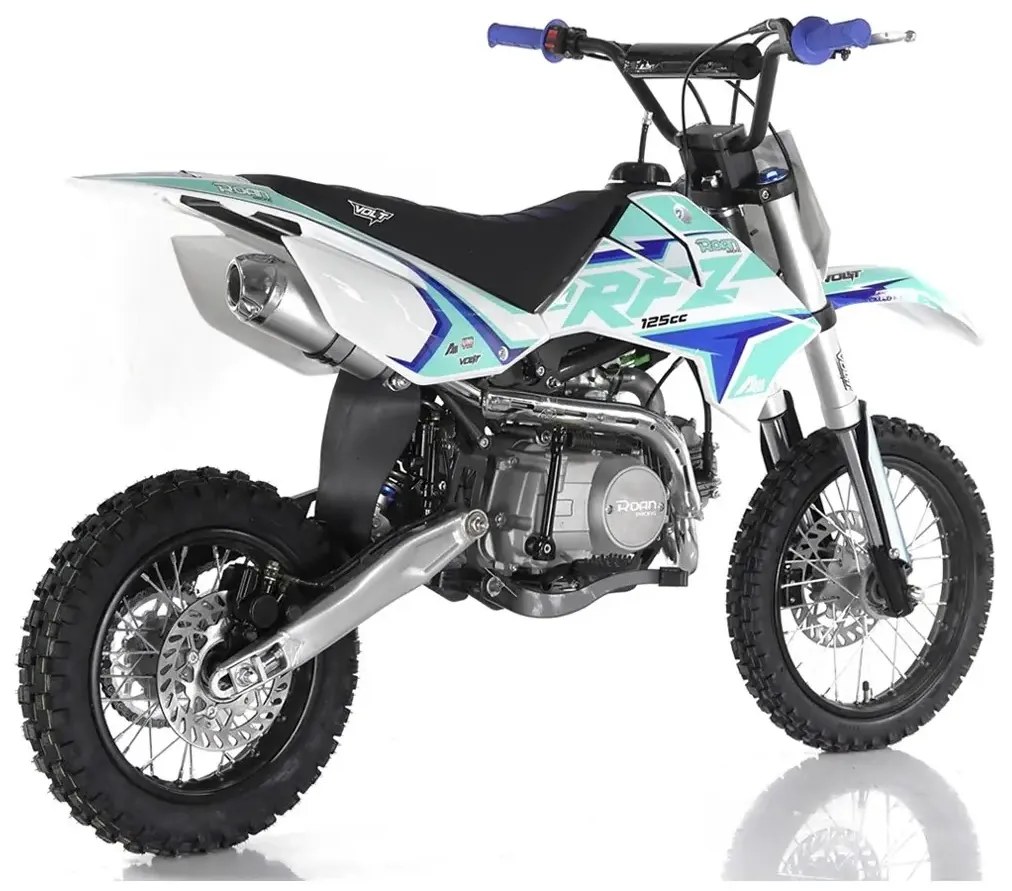 Mota Crianças PIT BIKE 125cc RFZ APOLLO 14/12 (4 VELOCIDADES) Branca