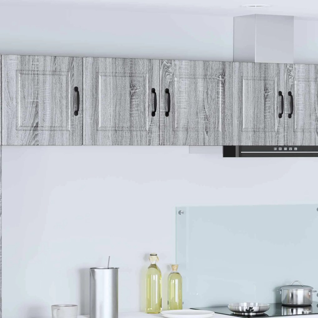 vidaXL Armário de Cozinha com prateleira Cinza Sonoma 80 x 31 x 40 cm