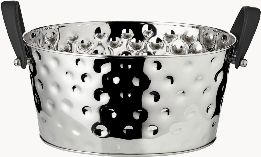 Balde de champanhe em aço inoxidável artesanal Gideon
