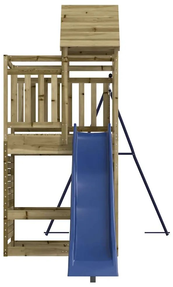 Conjunto de brincar para exterior madeira de pinho impregnada