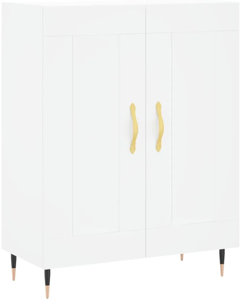 Armário alto 69,5x34x180 cm derivados de madeira branco