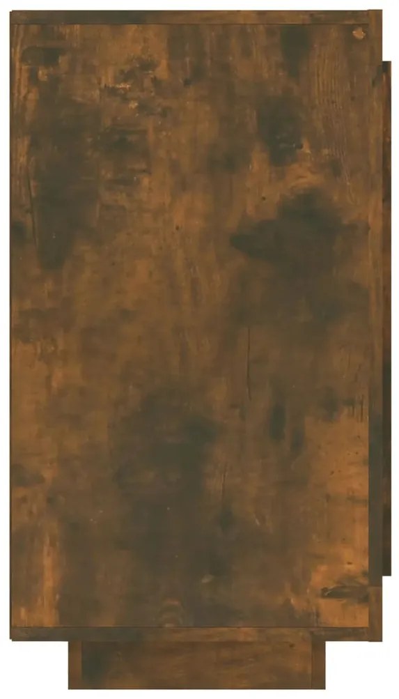 Aparador 80x40x75 cm cor carvalho fumado