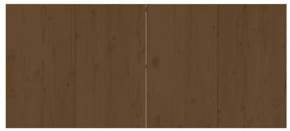 Mesa de bar 180x80x110 cm pinho maciço castanho mel