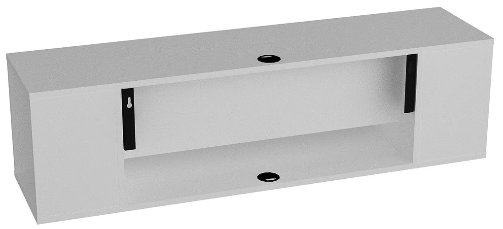 Móvel TV Paldi – Branco – 135x39x35,2 cm