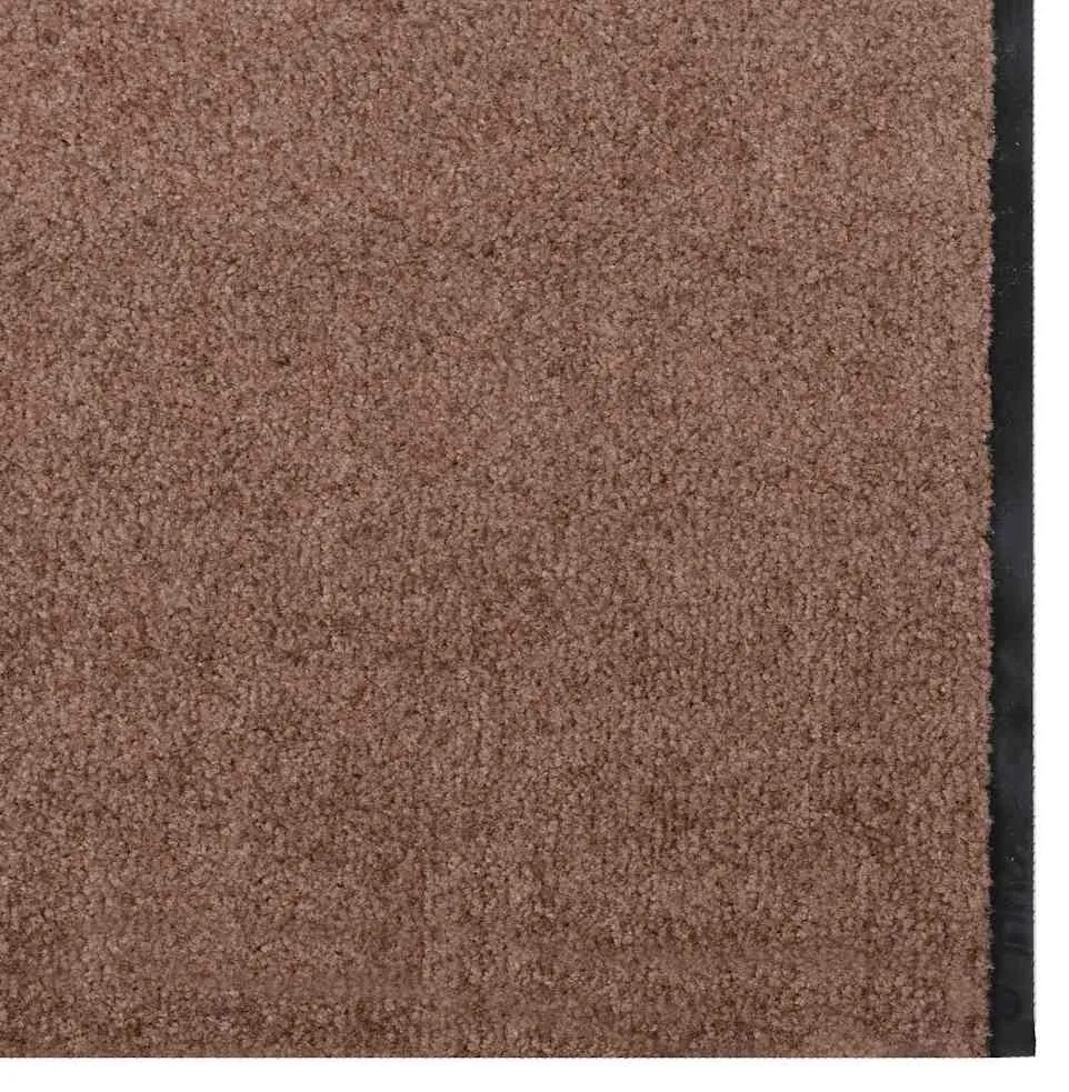 Tapete Retangular vidaXL Castanho 120x350 cm