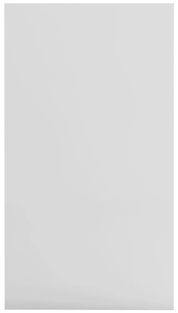 Estante/aparador derivados de madeira branco brilhante