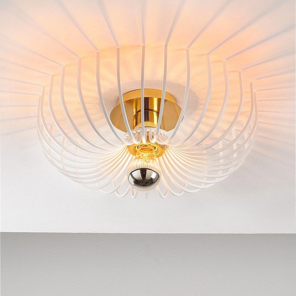 Candeeiro de Teto Aspendos – Branco – 36 cm
