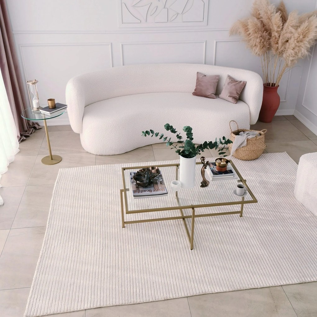 Mesa de Centro Sun S408 – Dourado – 94x35x64 cm