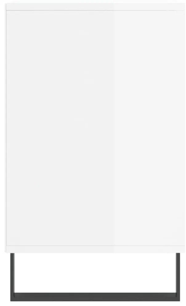 Sapateira 102x36x60 cm derivados de madeira branco brilhante