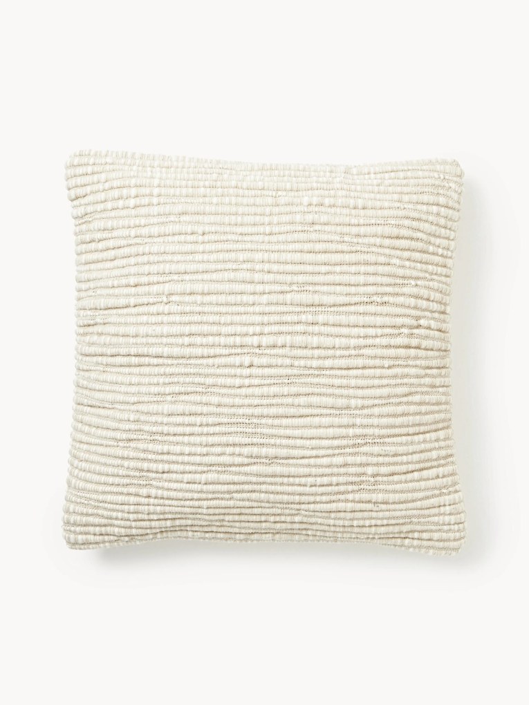 Capa de almofada em lã bordada Jaira