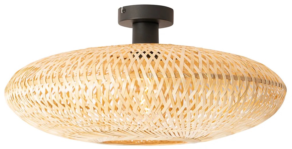 Luminária de teto oriental bambu 50 cm - Ostrava Oriental