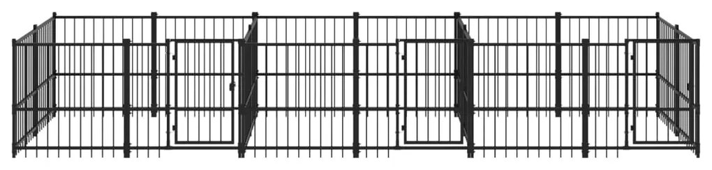 Canil de exterior 11,26 m² aço
