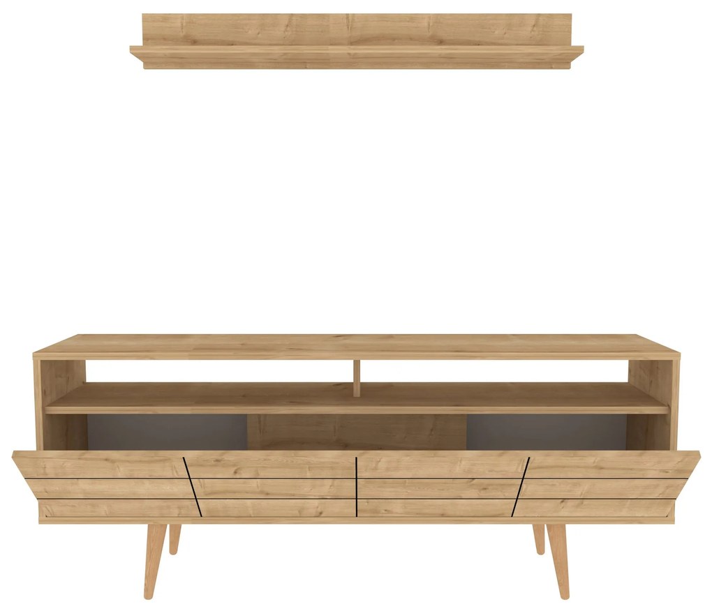Móvel TV Ola – Safira – 160 cm x 35 cm x 64,5 cm