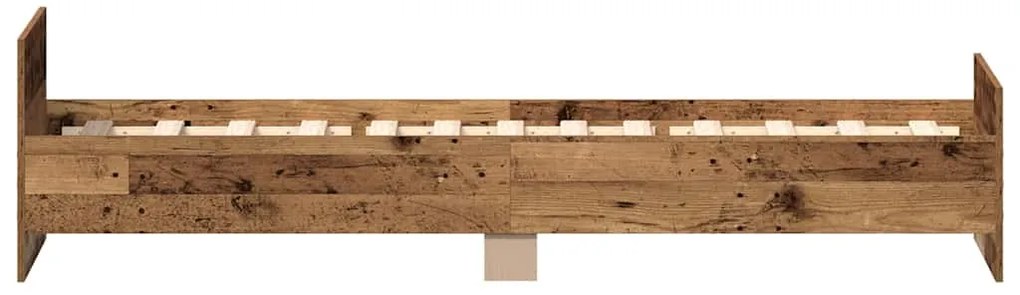 Estrutura de cama sem colchão 100x200cm derivados de madeira