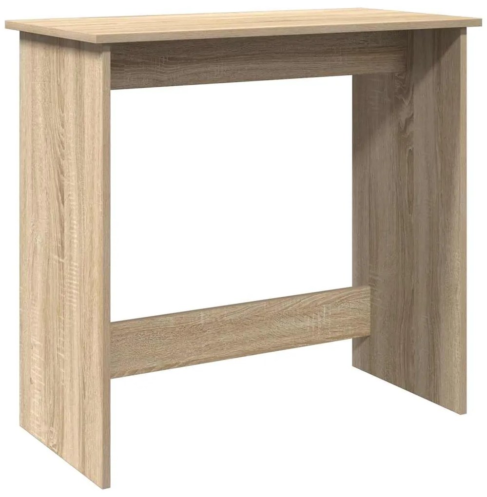 Secretária 80x40x75 cm contraplacado carvalho sonoma