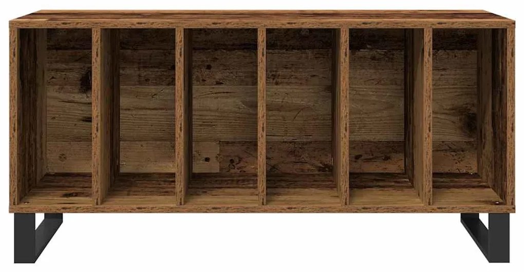 Armário de Registro vidaXL Madeira Antiga 100x38x48 cm Madeira de Enge