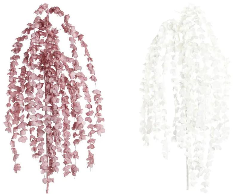 Ramalhetes DKD Home Decor Branco Cor de Rosa EVA (Acetato Vinílico Etileno) (2 pcs) (30 x 5 x 124 cm)