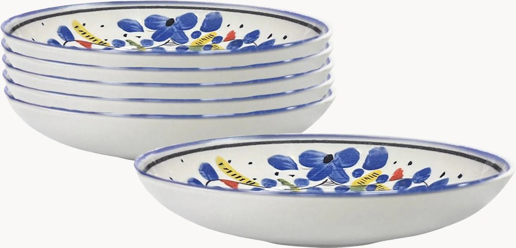 Pratos de sopa em porcelana Maritime, conjunto de 6