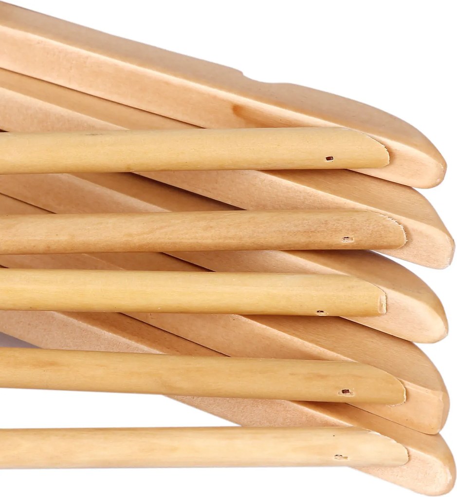 Conjunto 20 cabides para roupa de criança em madeira de ácer