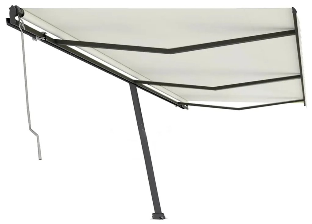 Toldo automático independente 600x350 cm cor creme