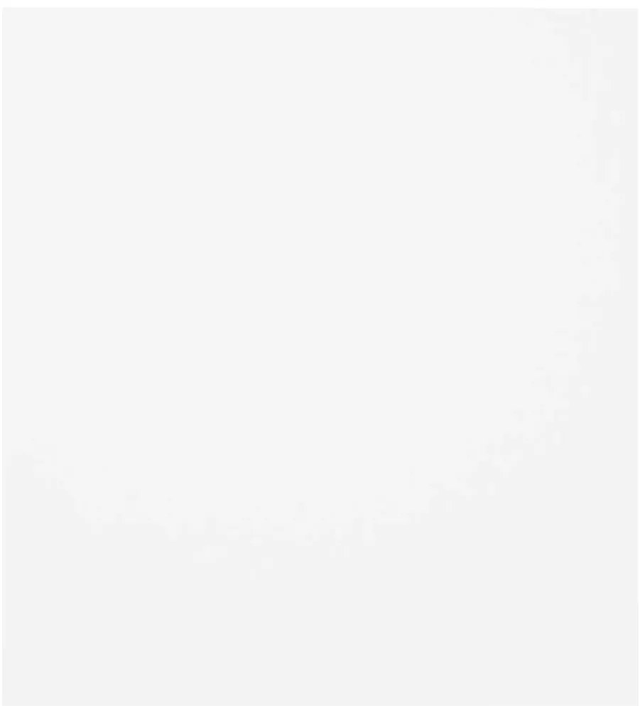 Móvel de TV com luzes LED 120x35x40 cm branco