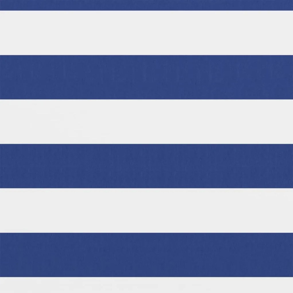 Tela de varanda 90x400 cm tecido Oxford branco e azul