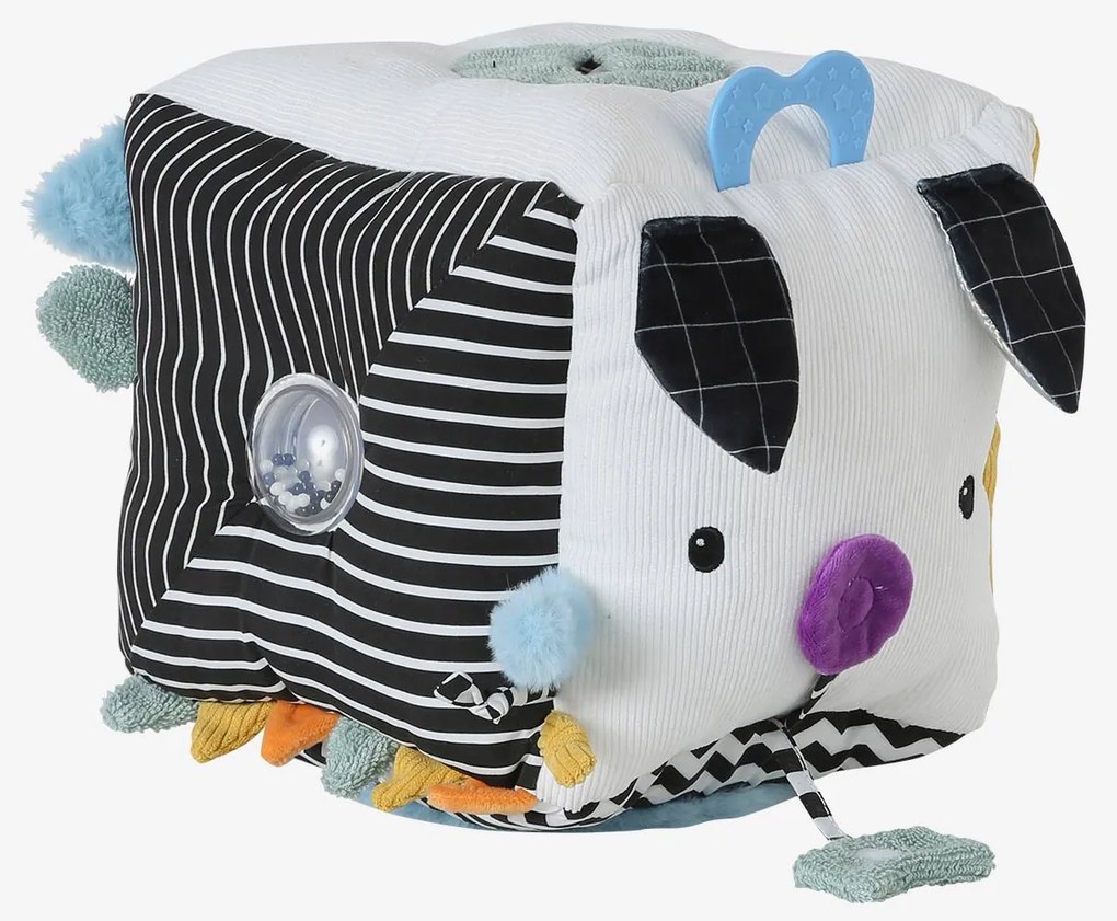 Cubo de atividades, despertar sensorial multicolor
