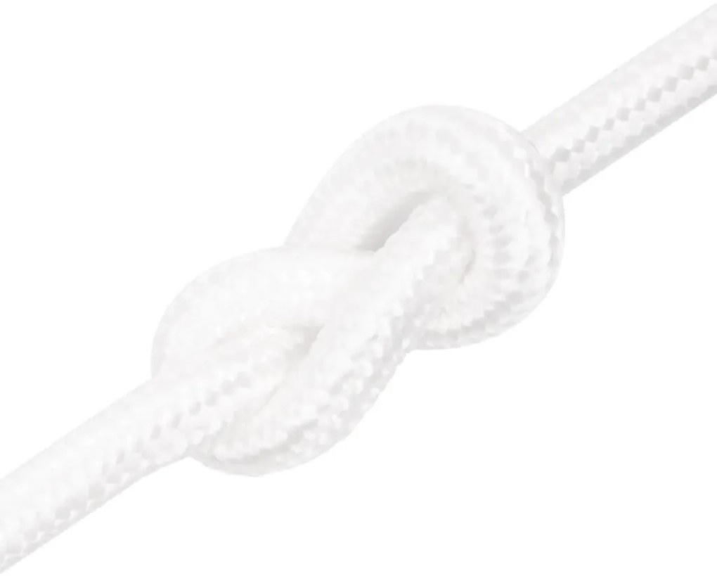 Corda de barco 20 mm 25 m polipropileno branco completo