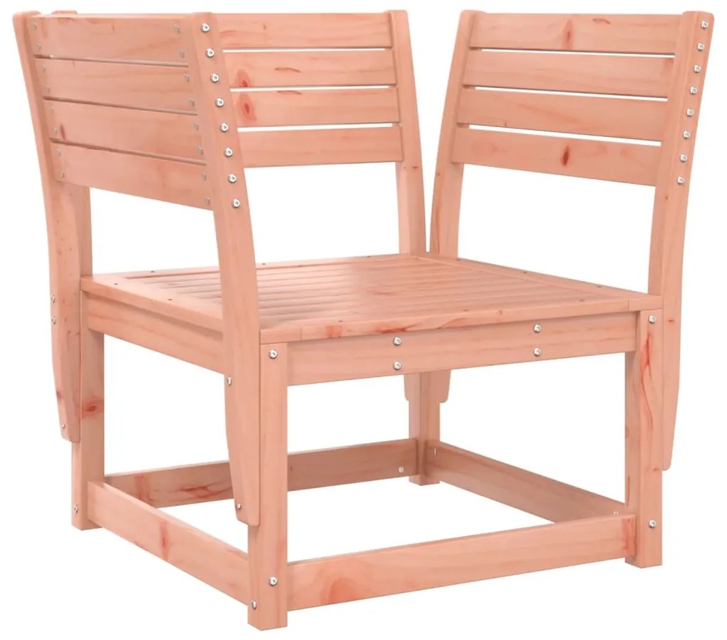 5 pcs conjunto lounge de jardim madeira de douglas maciça