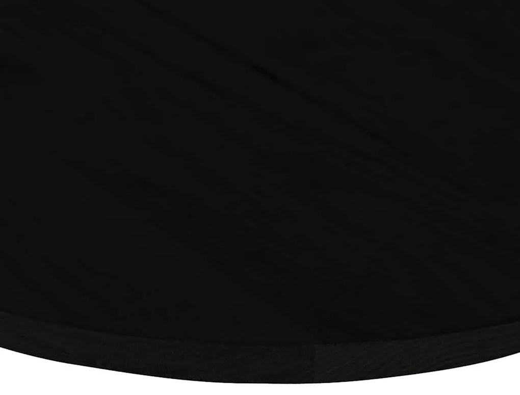 Tampo de mesa 120x60x2 cm carvalho maciça oval castanho-escuro