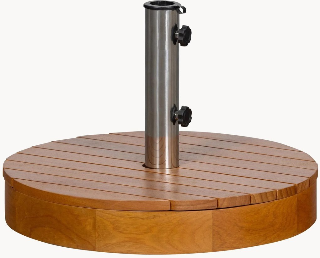 Base para guarda-sol em madeira de eucalipto Monica