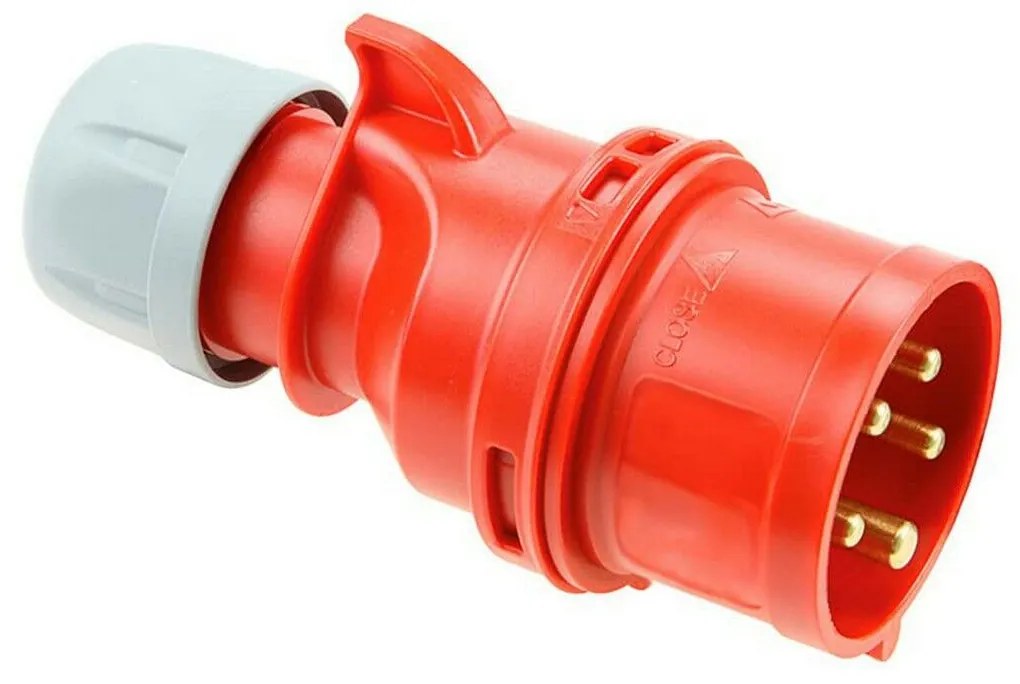 Tomada de corrente Solera 902151a CETAC Vermelho IP44 16 A 400 V Aérea