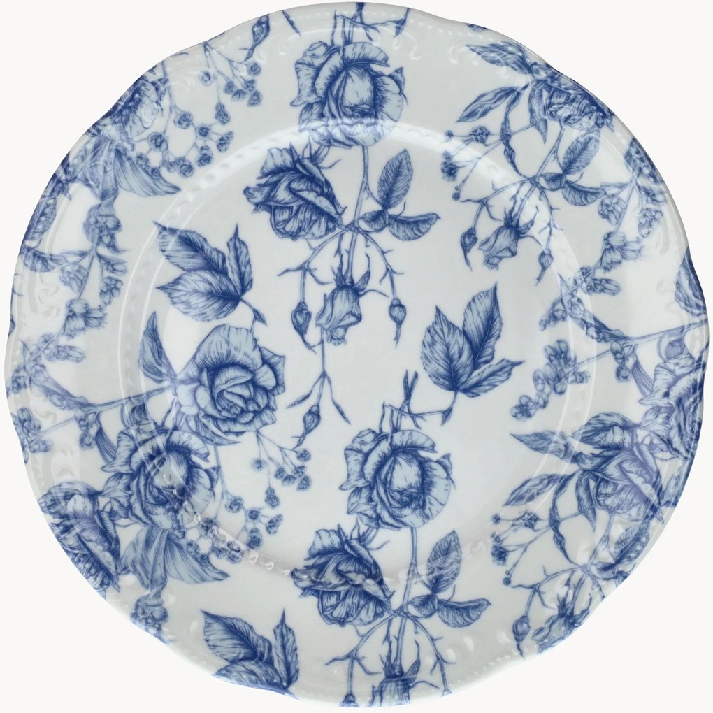 Pratos marcadores em porcelana Vienna, conjunto de 6