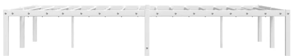 Estrutura de cama de metal 120x190 cm branco