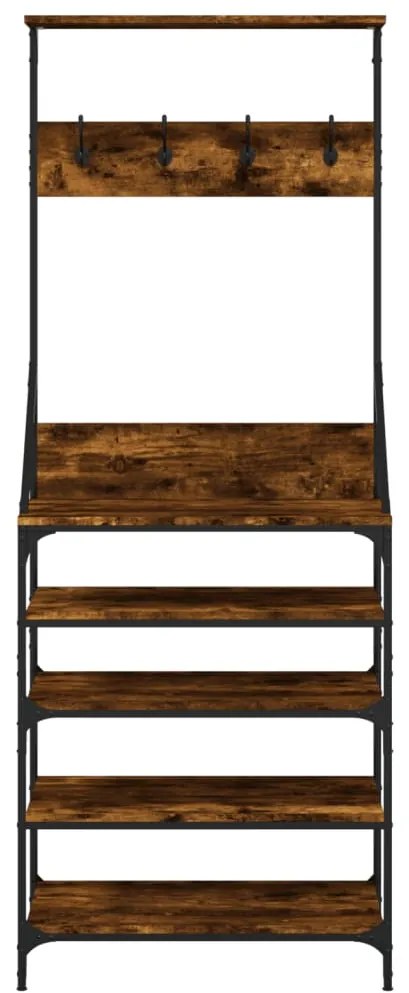 Conjunto de Entrada - Bengaleiro c/ arrumação de calçado 70x34x184 cm